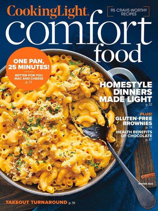 Cover image for Cooking Light Comfort Food